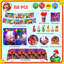Super Mario Birthday Party Decorations, 112 Pcs Super Mario Party Supplies & Super Mario Party Tableware for Kids Set
