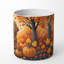 Bougie parfumée Pumpkin Spice avec support en céramique