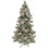 National Tree Company 7.5Ft Pre-Lit Artificial Snowy Yorkshire Hinged Tree , 750 Clear Lights-UL