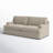 Cleo 84" Upholstered Custom Sleeper Sofa-681803637