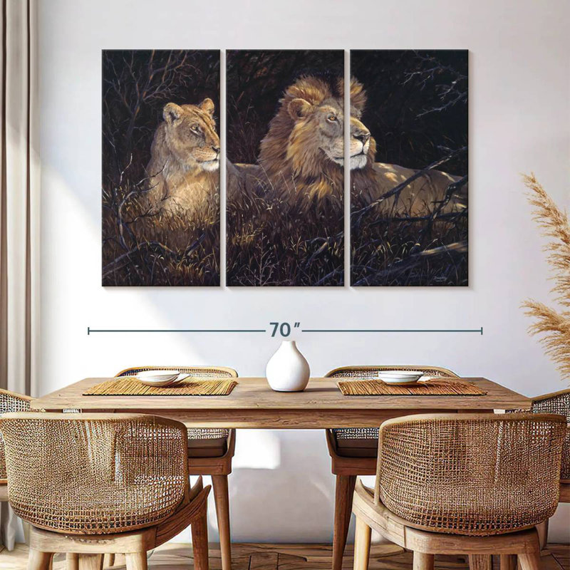 Brampt In Deep Shadows, 42" H x 65" W
