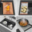 Évier de cuisine en quartz - Évier de cuisine encastré à double cuve en granite noir 33 po x 22 po x 9,65 po Quartz