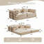 Canapé-lit Chenille-358448013