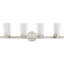 Éclairage pour meuble-lavabo 4 lumières l 31,5 po