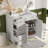 Bathroom Vanity with Ceramic Sink-852571442