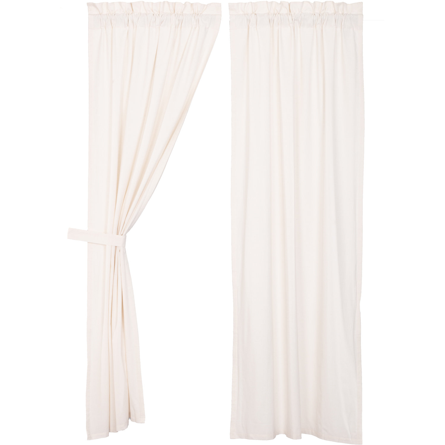 Eider & Ivory™ Wingard Cotton Blend Sheer Panel | Wayfair