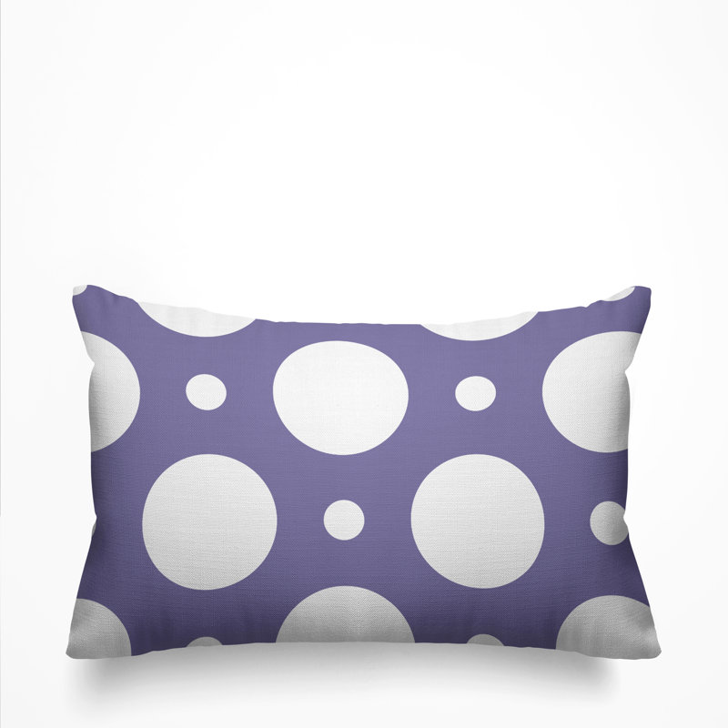 Housse et insert de coussin rectangulaire d'extérieur Fisk, Iris