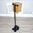 MDF Metal Donation Box Floor Stand Lobby Foyer Tithes & Offering Suggestion Collection Ballot Box-2102850774