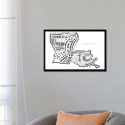Louisiana by Statement Goods - Gallery-Wrapped Canvas Giclée on Canvas