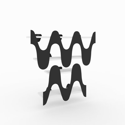 4 Piece Accent Shelf