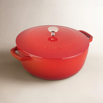 Handcrafted Enameled Cast Iron Dutch Oven