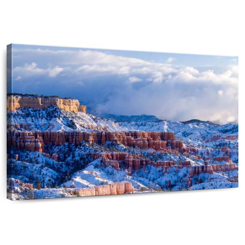 Paysage d'hiver Alvord Bryce Canyon