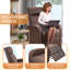 Fauteuil de massage en simili cuir avec fonction de massage-822172679