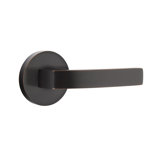 Breslin Flat Passage (Hall & Closet) Door Lever with Round Rosette