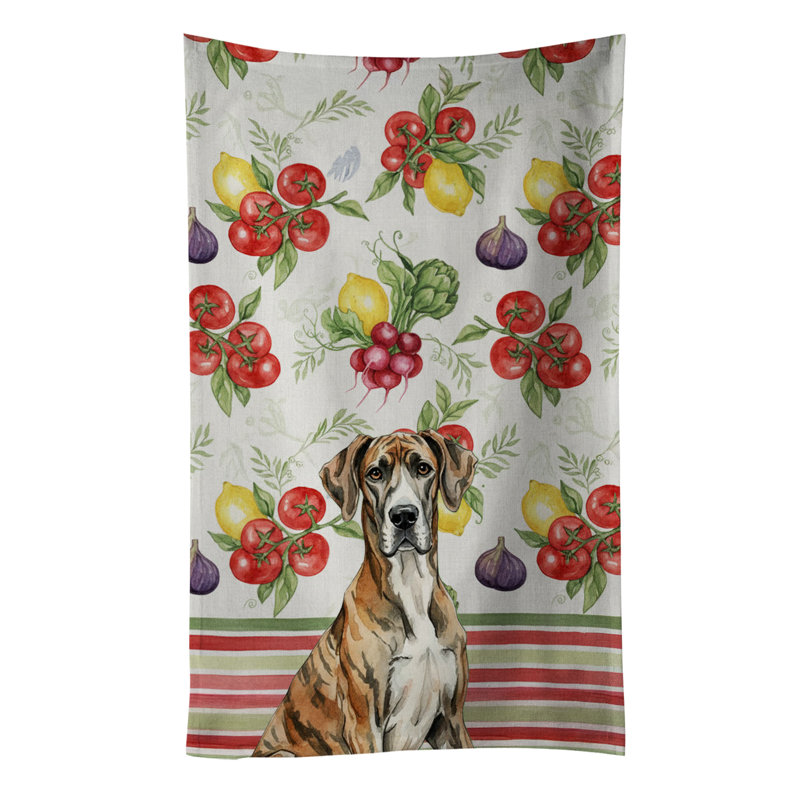 Serviette de cuisine Brindle Great Dane, Grand danois bringé