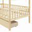 Lit en bois avec deux tiroirs-1457036469