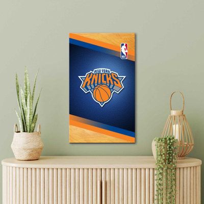 New York Knicks NBA Canvas Wall Art – Officially Licensed Basketball Team Print – Ready to Hang