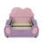 Twin Size Cloud Upholstered Kids Bed, Leather Toddler Bed with Solid Wood Frame, Side Storage Pocket & Low Safety Guardrail for Kids Bedroom-445225861