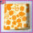 Orange Floral Pattern Quilted Bedspread All Sizes-130505131