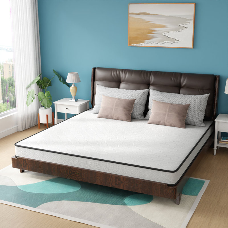 Scheinman FDW Firm Memory Foam Mattress, Standard Profile (6”), King