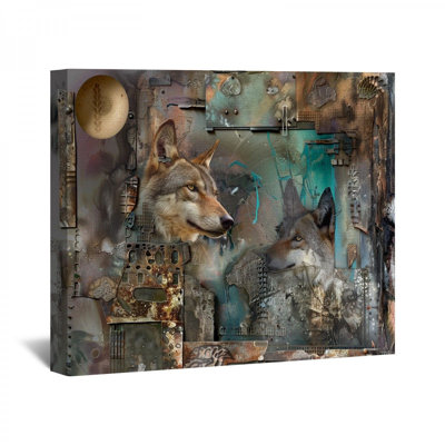 "Loup" sur toile