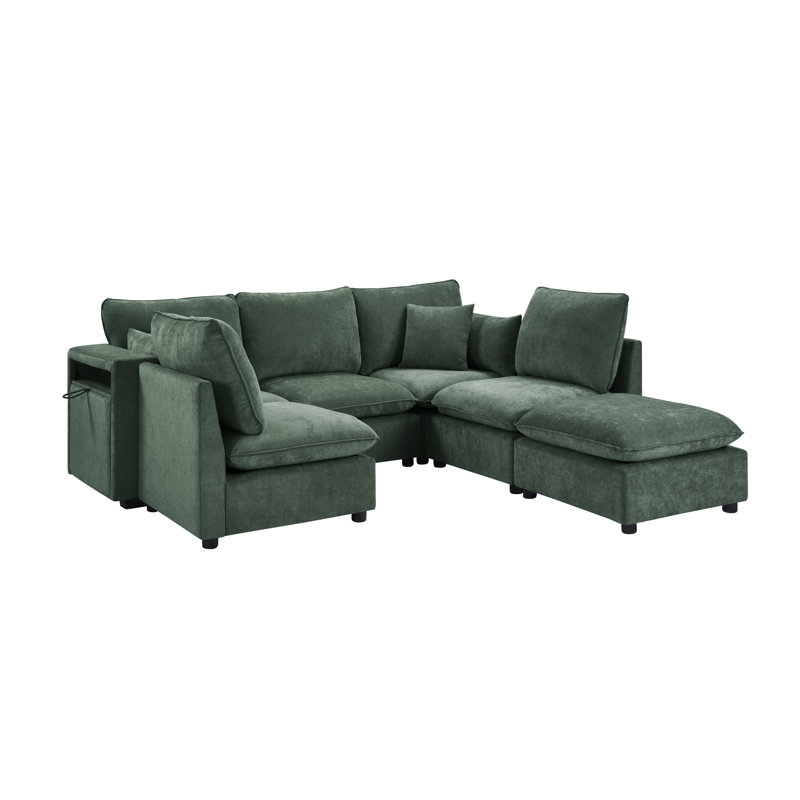 Canapé modulaire Modern, Vert