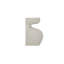 Vila 13In Sculptural Vessel Cream White-1418003575