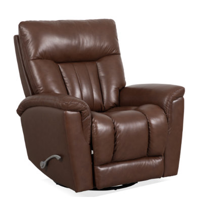 Genuine Leather Manual Recliner