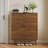 Shoe Storage Cabinet with 2 Flip Drawers and sturdy legs