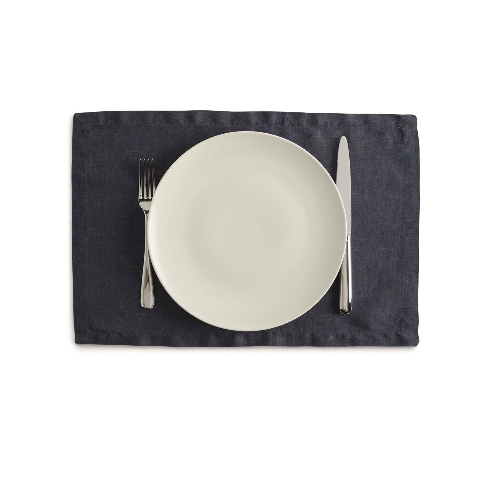 Linen Placemat, Navy