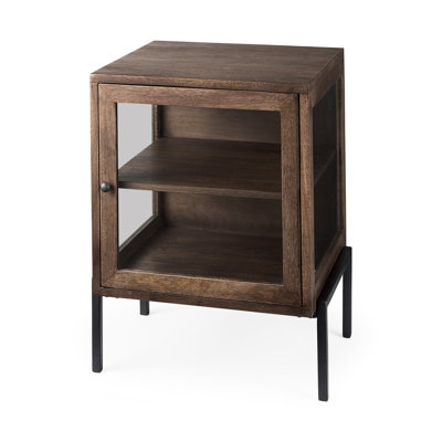 Table de chevet en bois massif Warner