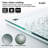 50-55" W x 66" H Frameless Single Sliding Tub Door with 3/8" Clear Tempered Glass - Square Top Rail-118161716