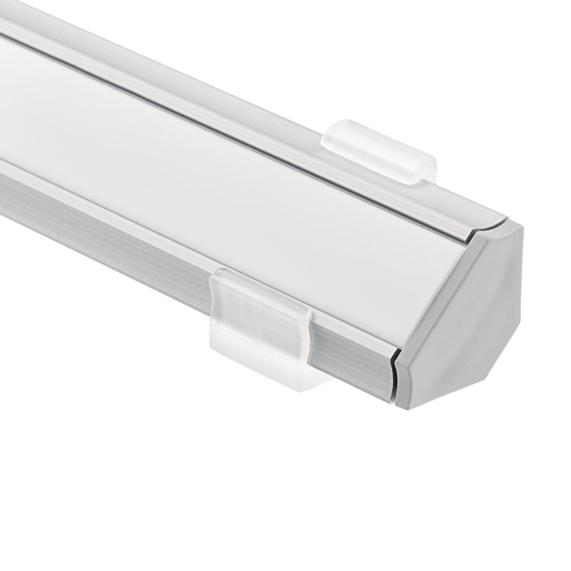 Maglione 45-Degree Surface Mount Channel Kit, 1" H x 24.25" W x 0.75" D