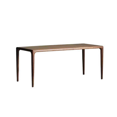 Table de salle à manger en noyer noir de haute qualité