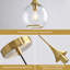 Luminaire suspendu simple à 1 lumière avec verre transparent-1260606668