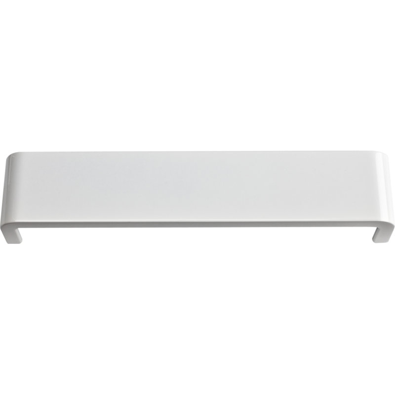 Platform Bar pull, 6 15/16", Brushed Nickel