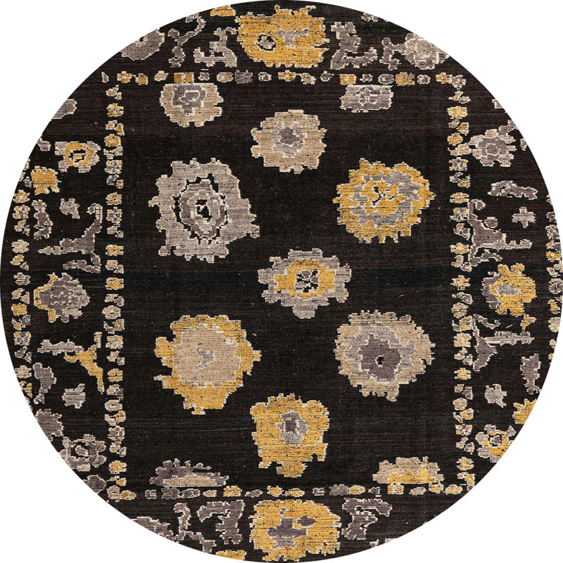 Oriental Indoor Rug, Round 8'