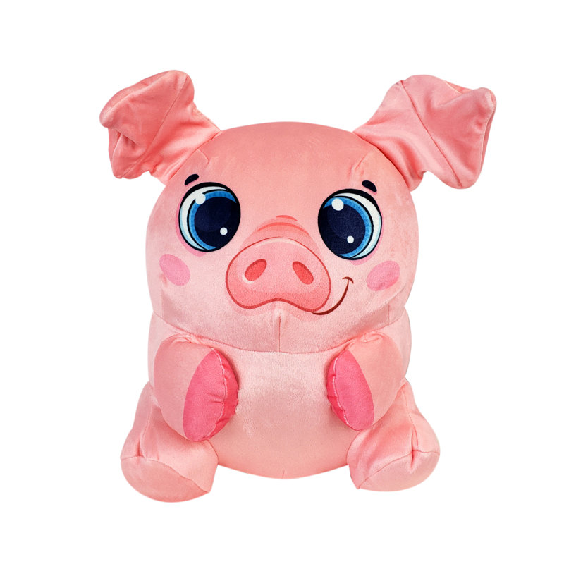 Rollee Pollee Pig 3D Cloud Pillow