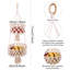 Porte-plante suspendu en macramé Macrame