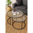 Nyshae Round Coffee Table Set 