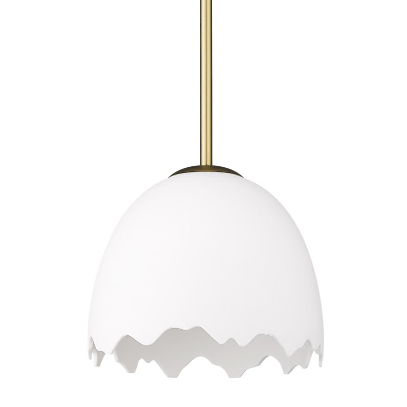 Luminaire suspendu pour îlot de cuisine 1 lumière Ahlke