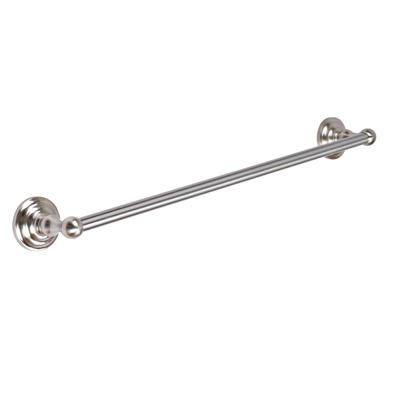 Barre à serviettes murale 24 po Elm, Nickel satiné