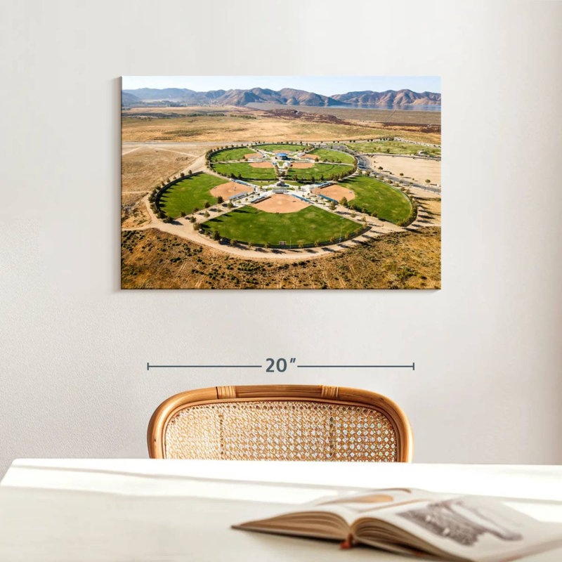 Sireci Baseball Softball Stadium, 16" H x 24" W