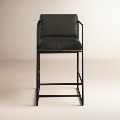 Sidney Genuine Leather Bar & Counter Stool
