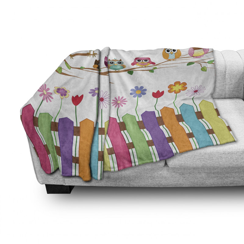 Hand Woven Throw Blanket, 50" W x 70" L