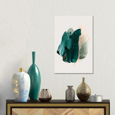 Vert émeraude - reproduction d'art sur toile tendue