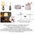 Kaylyn 25" Resin Table Lamp Set With Night Light And USB Ports