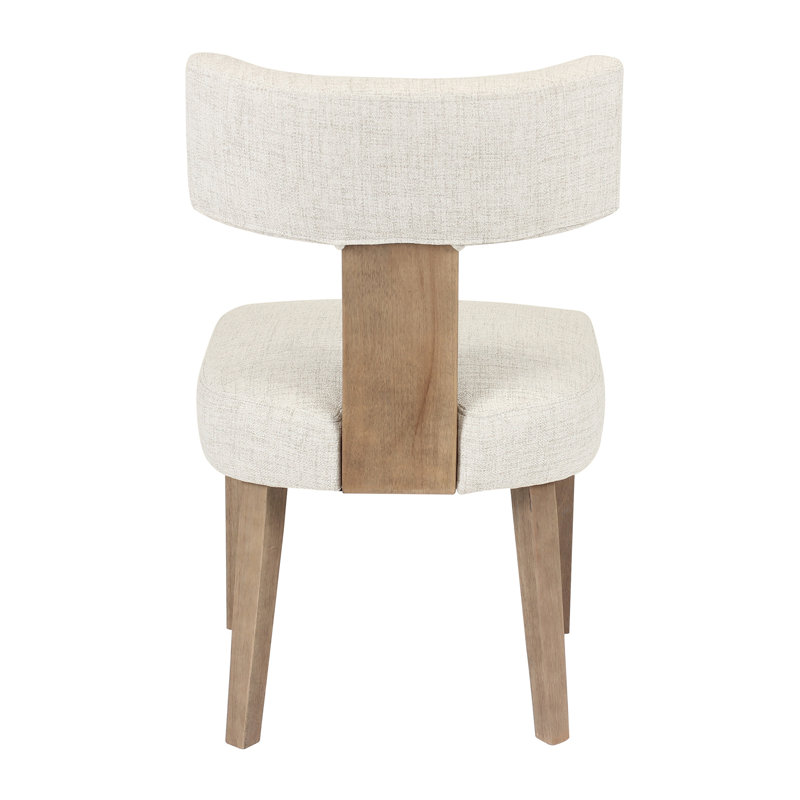 Karitas (ensemble de 2) chaises Klis Coastal, Ivoire