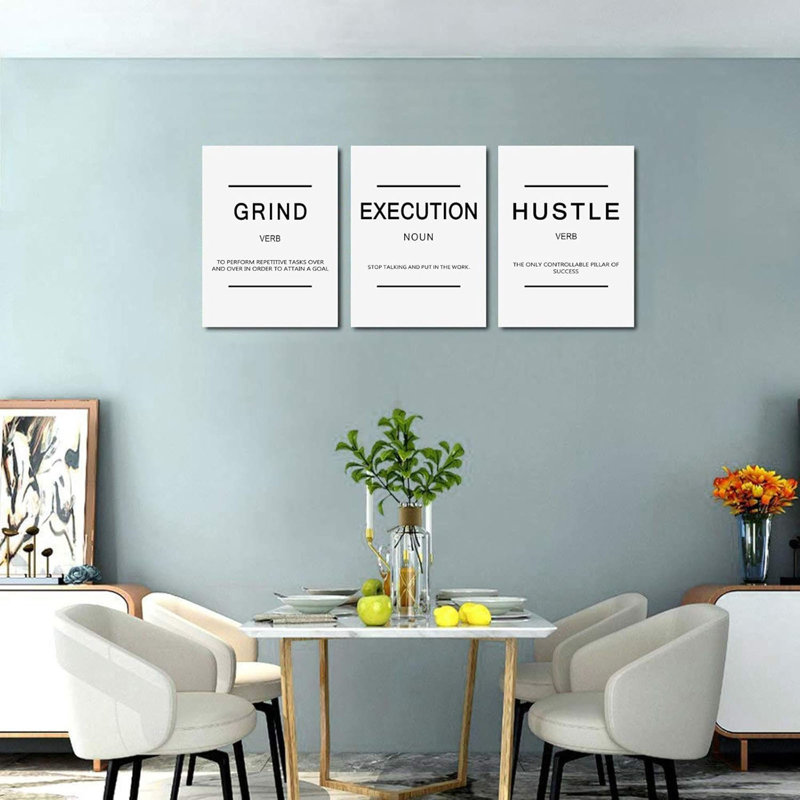 Art mural sur toile encadré inspirant
