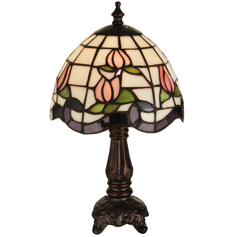 Roseborder 12" Table Lamp